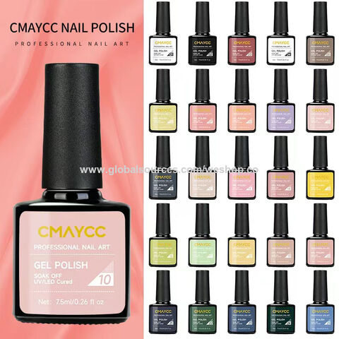 Kits de nail art et papier d'emballage Produit phare Cosmétiques de salon Marque privée Vernis à ongles gel UV longue durée Soak Off Vernis à ongles gel UV LED Soa for sale at factory direct price