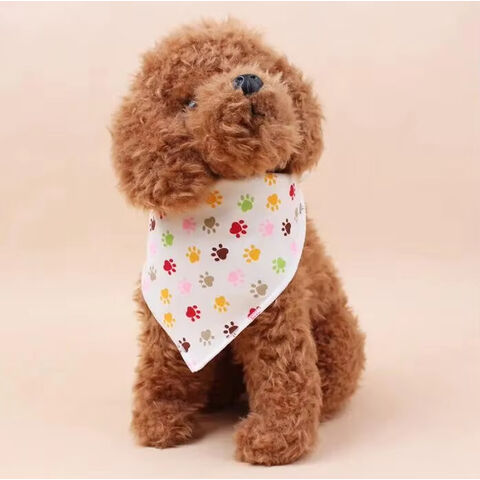 Serviette lavable pour bave d'animaux, foulard pour chien, foulard personnalisé pour animaux, écharpe pour chien, bavoir pour animaux