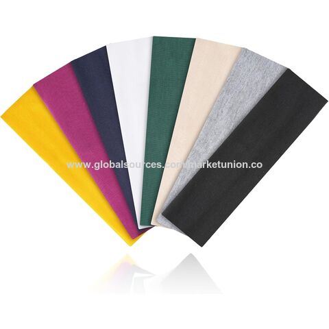 Ikat Kepala Olahraga Wanita Anti Selip - 8PCS Ikat Rambut Elastis untuk Rambut Wanita, Ikat Kepala Keringat untuk Yoga Lari Atletik for sale at factory direct price