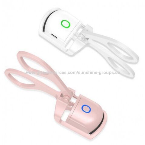 Elektrische Wimpernzange mit individuellem Logo, tragbar, wiederaufladbar, USB-beheizt - Wimpernzange für Make-up