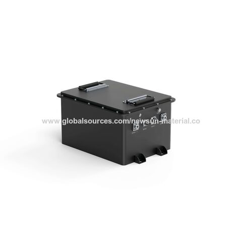 الشركة المصنعة، حزمة بطاريات LFP منشورية 105 أمبير في الساعة، 51.2 فولت لعربات الجولف for sale at factory direct price