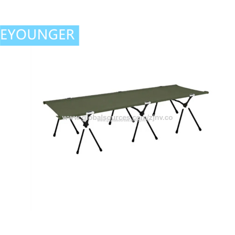 Outdoor Portable Camp Bed 7075 Ultralight Aluminum Alloy Foldable And ...