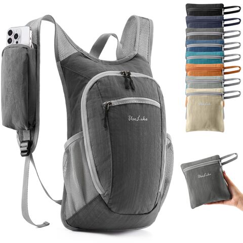 Mochila Pequena de Caminhada 10L, Mochila de Viagem Leve e Compacta para Mulheres e Homens for sale at factory direct price