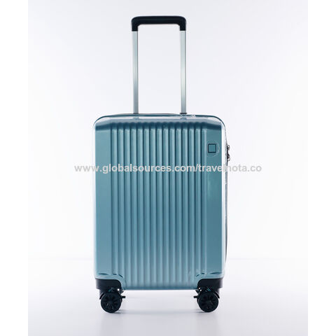 Travelnota exclusive design High End 100% Polycarbonate Luggage Cabin Size height 55cm in blue for sale at factory direct price