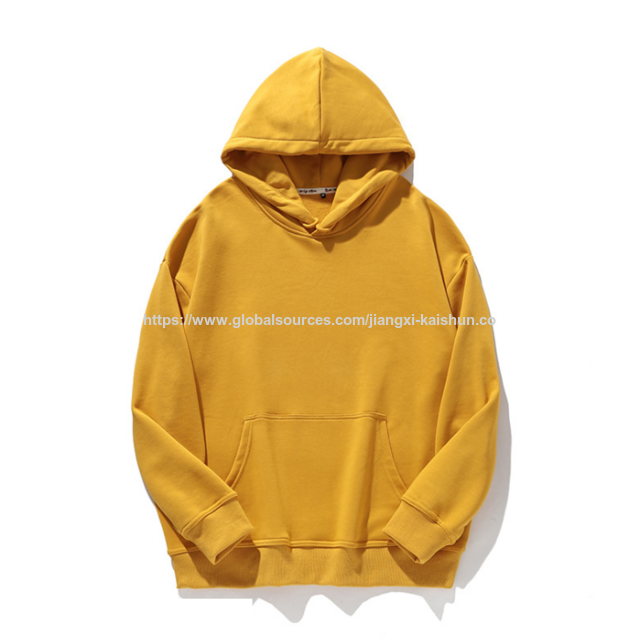 Factory wholesale high quality fleece cotton heavy blank hoodies for sale at factory direct price