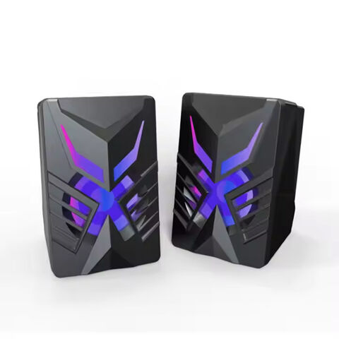 مكبر صوت مكتبي مصغر ، USB 2.0 مضخم وسائط ملتيميديا للألعاب ، مضخم صوت للكمبيوتر المنزلي والحاسوب مع إضاءة RGB ملونة ، مكبر صوت بلوتوث for sale at factory direct price