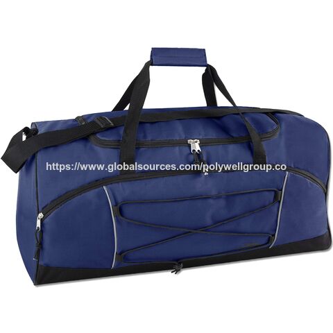 Saco de lona esportivo resistente de 60 litros e 26 polegadas para equipamentos de ginástica no atacado for sale at factory direct price