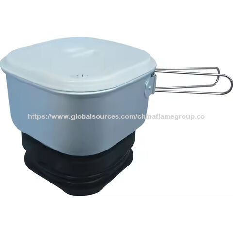 Panela Elétrica de Dupla Voltagem 115V 230V, 350W, 1.3L, Multifuncional, Tipo Frigideira Elétrica Quadrada