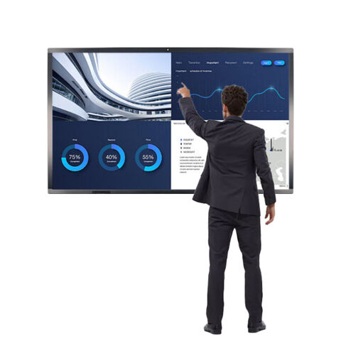 Manufacturer 4k 98 Inch Multi Touch Screen Interactive Whiteboard Tv ...