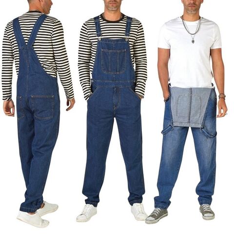 Jeans, Salopettes et Combinaisons de Travail en Denim pour Hommes - Pantalons