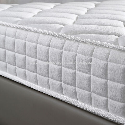 Matelas d'hôtel de haute qualité avec ressorts, matelas hybride, mobilier de chambre à coucher, mousse à mémoire de forme et latex for sale at factory direct price