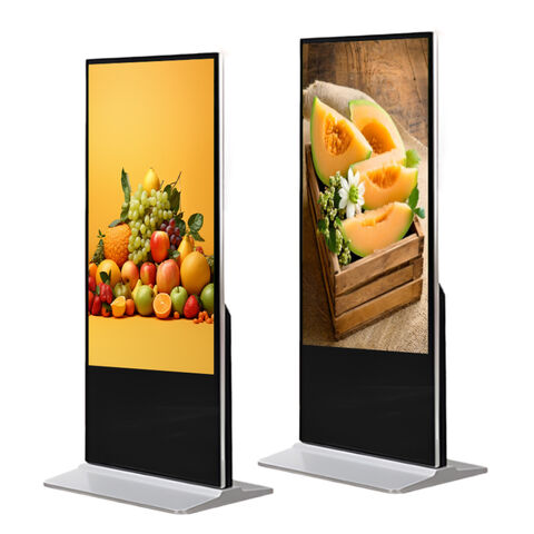 43 49 55 65 75 85 Inch Stand Lcd Advertising Display Screen Advertising ...