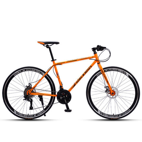 Heißer Verkauf Carbonstahl Rennrad mit geradem Lenker, 21 Gang Mountainbikes, hergestellt in China