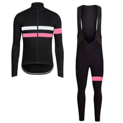 Direktverkauf ab Werk: Atmungsaktive, warme Radsportbekleidung für Erwachsene aus Polyester, Langarm-Radtrikot-Sets for sale at factory direct price
