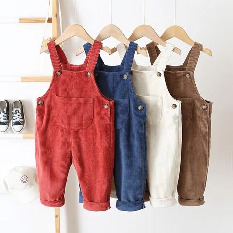 Nuevos Overoles de Pana para Niñas Pequeñas - Ropa Infantil al por Mayor for sale at factory direct price