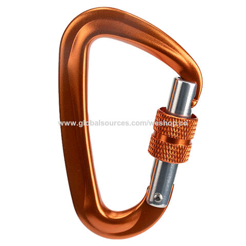 Collares de entrenamiento Champion de alta resistencia, mosquetón de aleación de aluminio de 12 kN, portaherramientas en forma de D, mosquetón de conexión rápida, súper resistente for sale at factory direct price