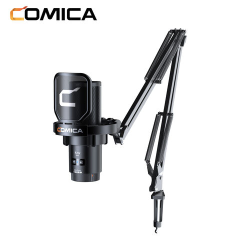 ميكروفون مكثف قلبي COMICA EJoy Uni للبث المباشر، والبودكاست، وتويتش، ويوتيوب، والألعاب. مناسب لأجهزة الكمبيوتر واللابتوب والهواتف الذكية. for sale at factory direct price