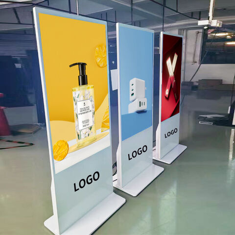 55 65 75 85 Inch Advertising Screen Indoor Video Display Digital ...