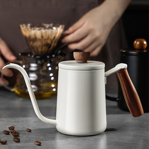 Lieferant Langer Ohrbügel Haushalt 304 Edelstahl Feinguss Kaffeekanne