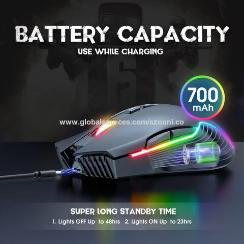 Souris Gaming Cool ONIKUMA Souris Ergonomique, Souris Gaming sans Fil avec 5 DPI Réglables par Défaut, Conception à 7 Boutons Indépendants for sale at factory direct price