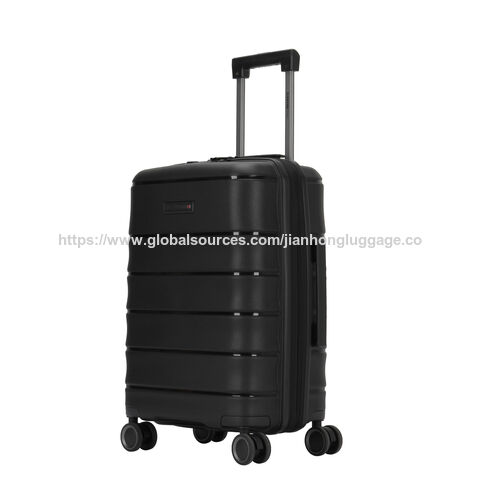 Individuell anpassbarer Hybrid-Trolley-Koffer aus PP mit Frontöffnung, USB-Anschluss, großem Fassungsvermögen, TSA-Schloss, leichter Koffer for sale at factory direct price