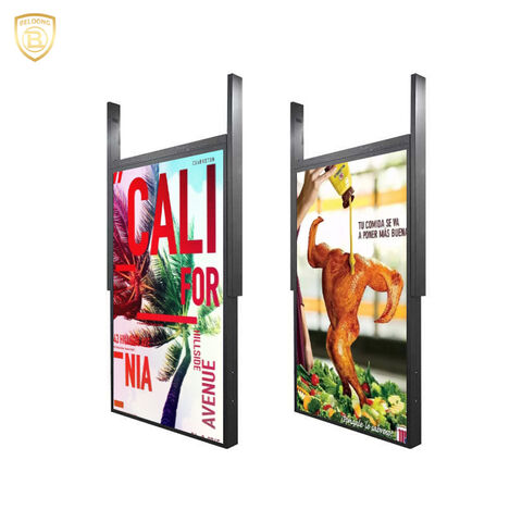 Wholesale Top Hanging Window Facing Display Lcd Advertising Screen ...