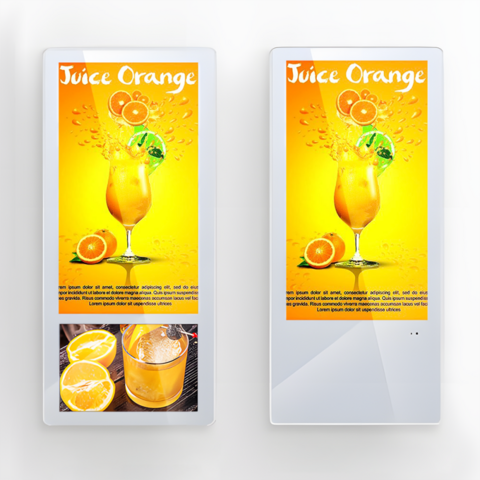 18.5/21.5/23.6 Großhandel Günstige interaktive Multi-Touch-Display Aufzug Wandmontierte Werbeschilder Aufzug Werbemaschine for sale at factory direct price
