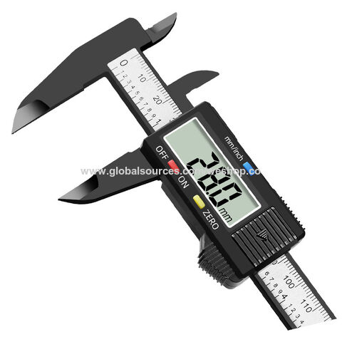 Pied à Coulisse Numérique Haute Précision 150mm 6 pouces Écran LCD Pied à Coulisse Vernier Numérique Électronique