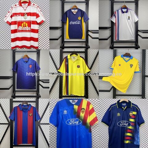 Bulk Buy China Wholesale Retro Football Shirt 1:1 Thailand Top