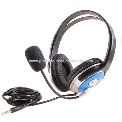 Fabrik OEM/ODM Hochwertiges Gaming-Headset Stereo Kabelgebundene Kopfhörer mit Mikrofon Aktive ENC-Geräuschunterdrückung