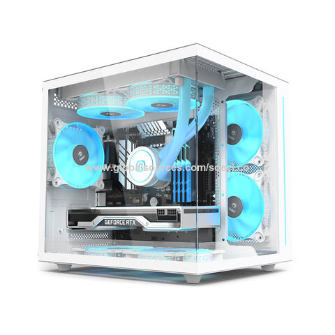 Two Window Computer Case Oem Odm Dual Tempered Glass Side Panel Window Wholesales Mid Tower Matx ...