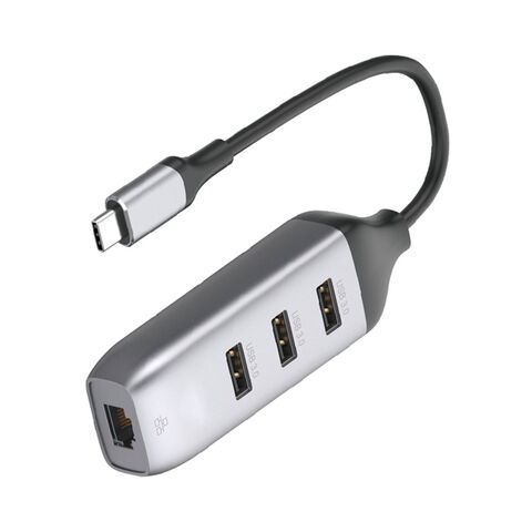 محول USB C إلى إيثرنت، Vilcome RJ45 إلى USB C Thunderbolt 3/Type-C محول شبكة LAN إيثرنت جيجابت، متوافق مع MacBook for sale at factory direct price