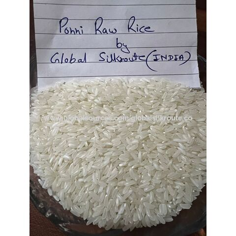 Ponni Rice (white Medium Grain Rice), Indian Origin 100% Pure And ...