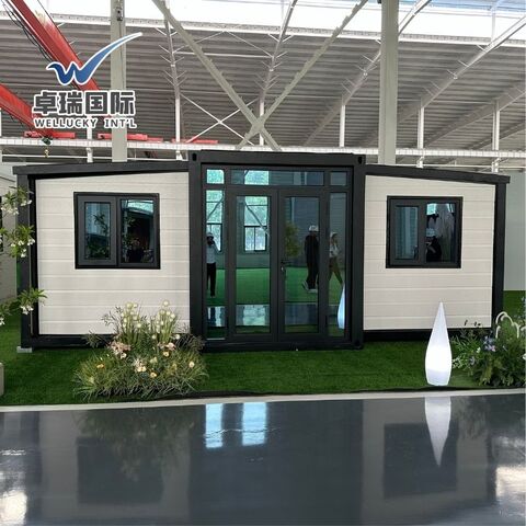 Quick Install Modern Prefabricated Prefab Houses Portable Expandable ...