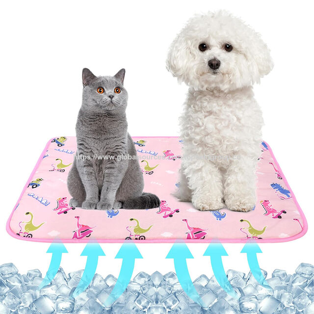 Cama Refrescante para Perros y Gatos, Cojín Suave Anti-Arañazos, Manta de Verano con Hielo para Mascotas - Oferta Caliente for sale at factory direct price