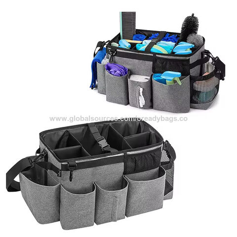 Bolsa de ferramentas profissional personalizável com vários bolsos, alça de ombro ergonômica e costuras reforçadas para eletricistas e reparos domésticos.