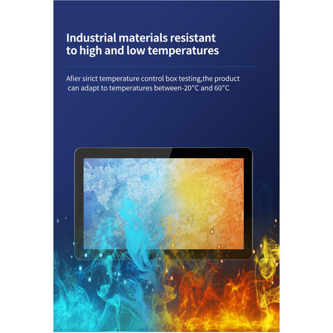 PC industriel à écran tactile 15 pouces étanche IP66 avec processeur Intel i5 et système d'exploitation Linux