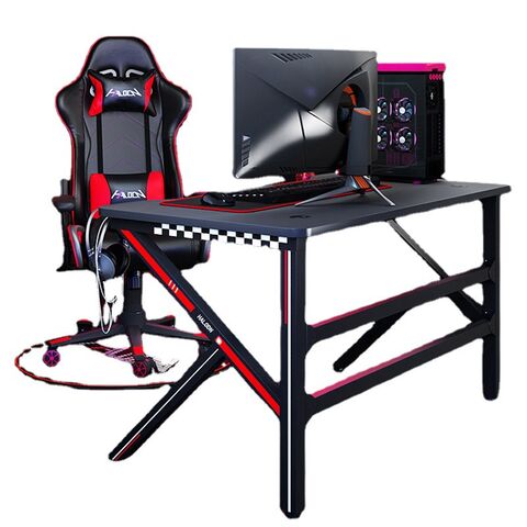 Mesa de Juego para Ordenador de Escritorio, Mesa para el Hogar, Mesa Integrada para Cibercafé, Mesa de Juego Moderna for sale at factory direct price