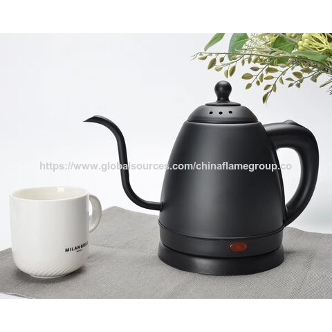 110V 60Hz Wasserkocher Schwanenhals Design Auslauf Kaffeekessel Kabelloses Design Fabrik OEM kostenlos for sale at factory direct price