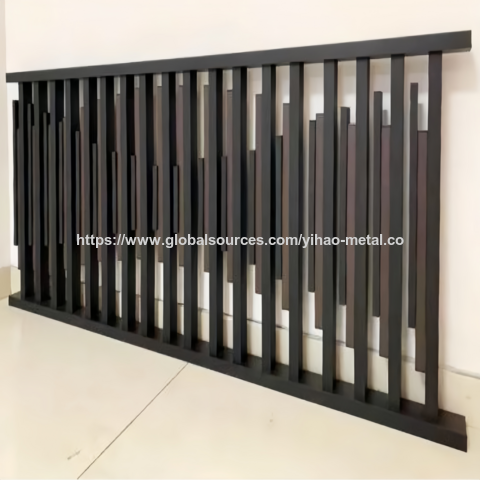 Barandilla de Terraza Doméstica, Valla de Protección, Reja de Privacidad, Malla, Barandilla de Balcón, Villa Exterior, Patio, Arte de Aluminio