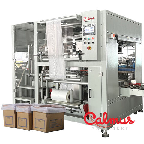 Box Lining Machine For Inserting Liner Bags In Cartons - Expore China ...