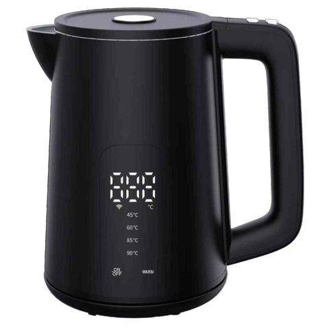 Neuer intelligenter 1,7-Liter-Wasserkocher mit digitaler Tuya-WLAN-Steuerung, Warmhaltefunktion, Temperaturregelung und mobiler Displayanzeige, Modell 2025 for sale at factory direct price