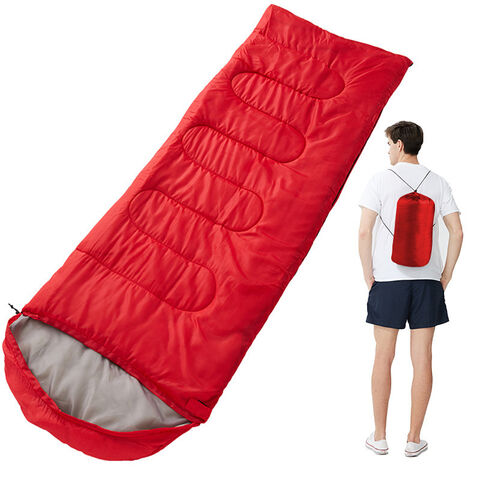 Sac de Couchage Portable de Camping à Faible MOQ, Sacs de Couchage Enveloppe Épais et Chauds pour Adultes for sale at factory direct price