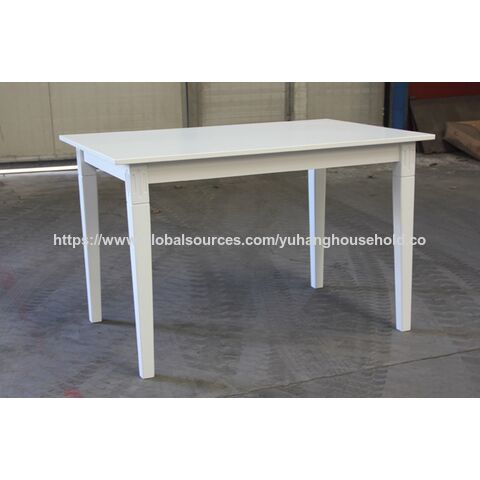 White Color Table Wooden Dining Table (m-x1073) - Buy China Wholesale ...