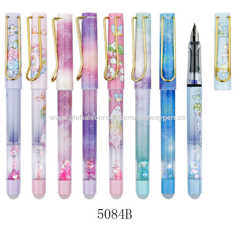 Schulbedarf Geschenk Set, Auslöschbarer, Nachfüllbarer Roller Tinten Füllfederhalter