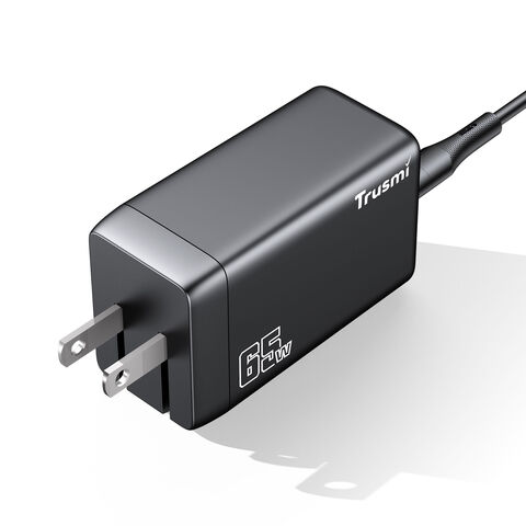 Trusmi PD65W MINI A 2C GaN FAST Ladegerät mit C TO C 60W Kabel Set US for sale at factory direct price