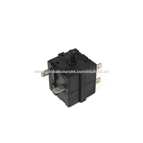 250V 16A Drehschalter mit 3 4 5 6 Pins, 3 4 5 6 7 Positionen Heizung Drehschalter Doppel