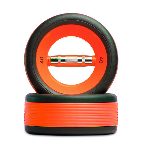 Multifunktionale Farb-Hantelpaare, 18 kg (40 lb) für das Fitnessstudio for sale at factory direct price