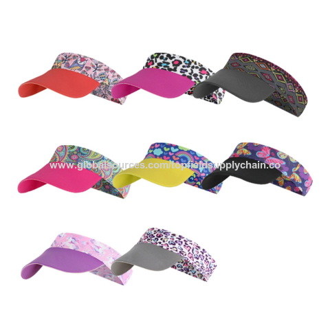 Chapeaux de Sport d'Été à Visière Vide Personnalisés avec Logo pour l'Extérieur, Casquettes de Golf Respirantes à Séchage Rapide, Chapeaux de Soleil pour Enfants et Adultes for sale at factory direct price