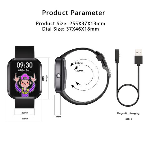 Reloj inteligente deportivo con control de salud (frecuencia cardíaca, oxígeno en sangre, presión arterial), notificaciones Bluetooth y gran demanda en 2025 for sale at factory direct price